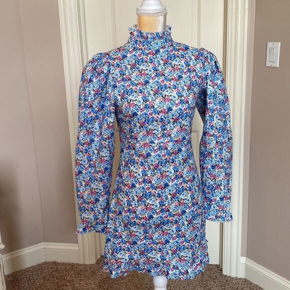 NWT Nasty Gal Floral Dress(size 2) - Picture 3 of 9